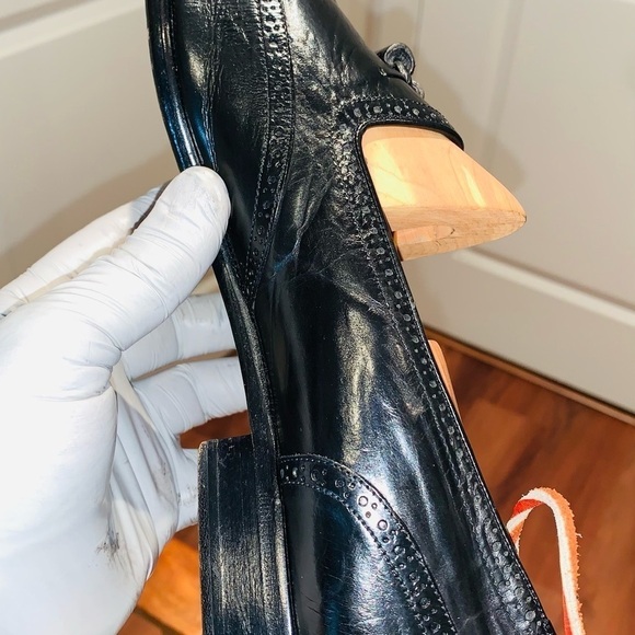 Belmondo Leather Tassel Metalion Loafer. Made in Spain. - Picture 9 of 16